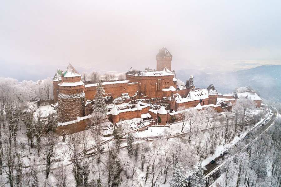 Exploring the History and Beauty of Haut-Koenigsbourg Castle